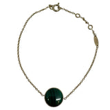 クリスチャン・ディオール Christian Dior ローズ・デヴァン ブレス イエローゴールド 750YG/マラカイト ジュエリー