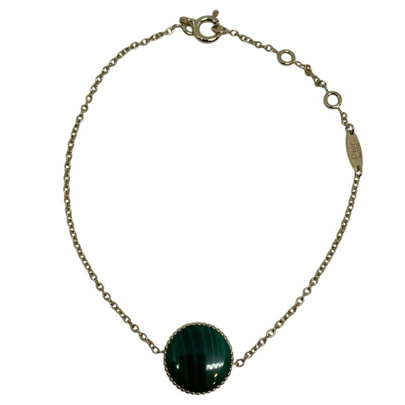 クリスチャン・ディオール Christian Dior ローズ・デヴァン ブレス イエローゴールド 750YG/マラカイト ジュエリー