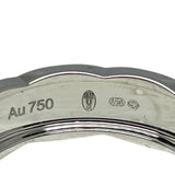 シャネル CHANEL ココクラッシュリング M ホワイトゴールド 750WG ジュエリー