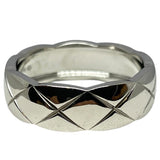 シャネル CHANEL ココクラッシュリング M ホワイトゴールド 750WG ジュエリー