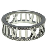 ティファニー TIFFANY＆CO オープンアトラスリング ホワイトゴールド 750WG ジュエリー