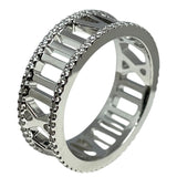 ティファニー TIFFANY＆CO オープンアトラスリング ホワイトゴールド 750WG ジュエリー