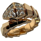 ブルガリ BVLGARI セルペンティヴァイパーリング 750PG ジュエリー