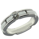 シャネル CHANEL ウルトラコレクション1Pダイヤリング ホワイトゴールド 750WG/セラミック ジュエリー