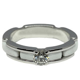 シャネル CHANEL ウルトラコレクション1Pダイヤリング ホワイトゴールド 750WG/セラミック ジュエリー