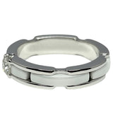 シャネル CHANEL ウルトラコレクション1Pダイヤリング ホワイトゴールド 750WG/セラミック ジュエリー