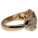 ブルガリ BVLGARI セルペンティリング ピンクゴールド 750PG/ダイヤモンド ジュエリー