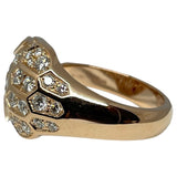 ブルガリ BVLGARI セルペンティリング ピンクゴールド 750PG/ダイヤモンド ジュエリー