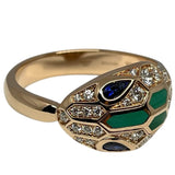 ブルガリ BVLGARI セルペンティリング 750PG ジュエリー