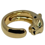 カルティエ Cartier パンテールリング イエローゴールド 750YG/オニキス/グリーンガーネット ジュエリー