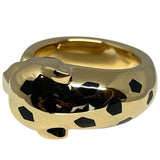 カルティエ Cartier パンテールリング イエローゴールド 750YG/オニキス/グリーンガーネット ジュエリー