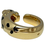 カルティエ Cartier パンテールリング イエローゴールド 750YG/オニキス/グリーンガーネット ジュエリー