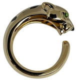 カルティエ Cartier パンテールリング イエローゴールド 750YG/オニキス/グリーンガーネット ジュエリー