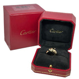カルティエ Cartier パンテールリング イエローゴールド 750YG/オニキス/グリーンガーネット ジュエリー