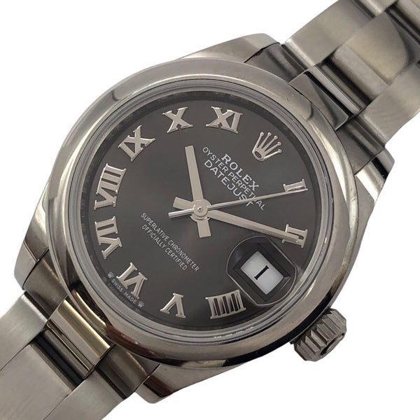 ロレックス ROLEX デイトジャスト 279160  ダークロジウム SS 自動巻き レディース 腕時計