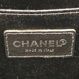 シャネル CHANEL カメリアハンドバッグ ブラック サテン レディース ハンドバッグ