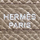 エルメス HERMES ベアンコンパクト U刻印 エトゥープ シルバー金具 エプソン レディース 二つ折り財布