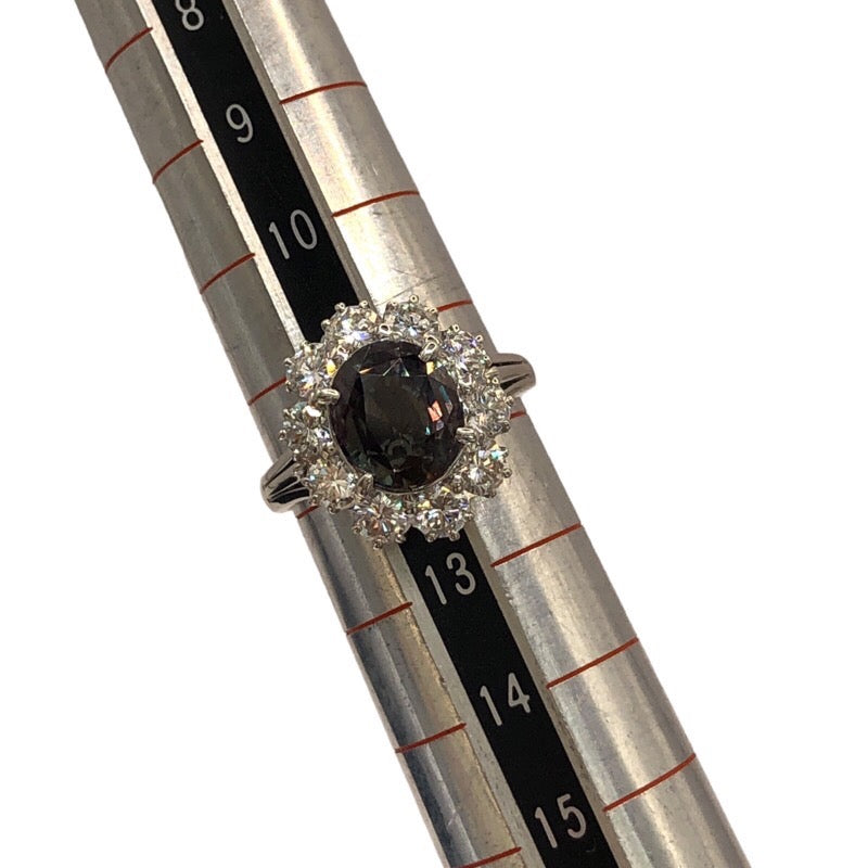 ミキモト MIKIMOTO アレキサンドライトリング Pt900 アレキサンドライト ジュエリー