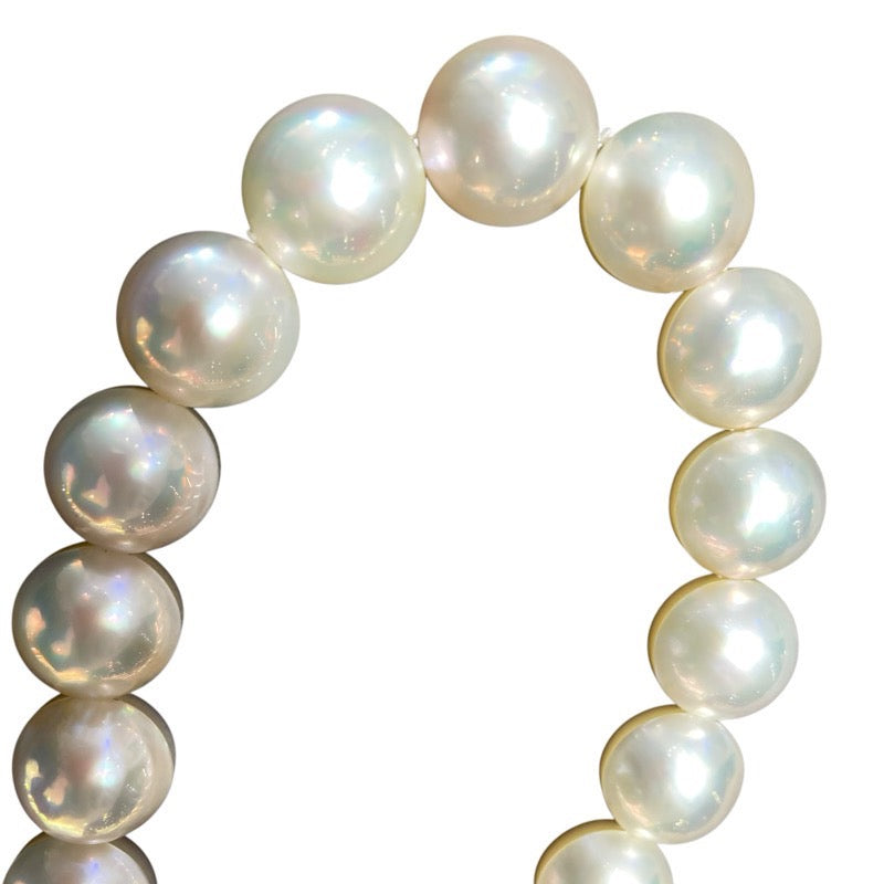 タサキ TASAKI マベパールネックレス silver ジュエリー