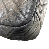 シャネル CHANEL ジャンボマトラッセ ブラック　SV金具 レザー ユニセックス ショルダーバッグ