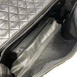 シャネル CHANEL ジャンボマトラッセ ブラック　SV金具 レザー ユニセックス ショルダーバッグ