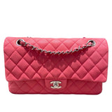 シャネル CHANEL マトラッセ25 A01112 ピンク　SV金具 キャビアスキン レディース ショルダーバッグ