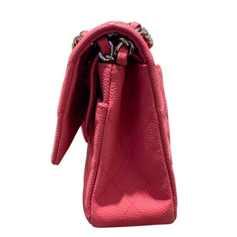 シャネル CHANEL マトラッセ25 A01112 ピンク　SV金具 キャビアスキン レディース ショルダーバッグ