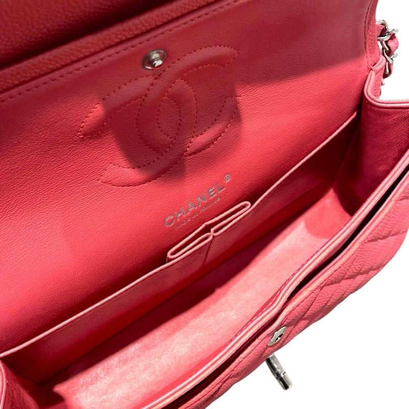 シャネル CHANEL マトラッセ25 A01112 ピンク　SV金具 キャビアスキン レディース ショルダーバッグ