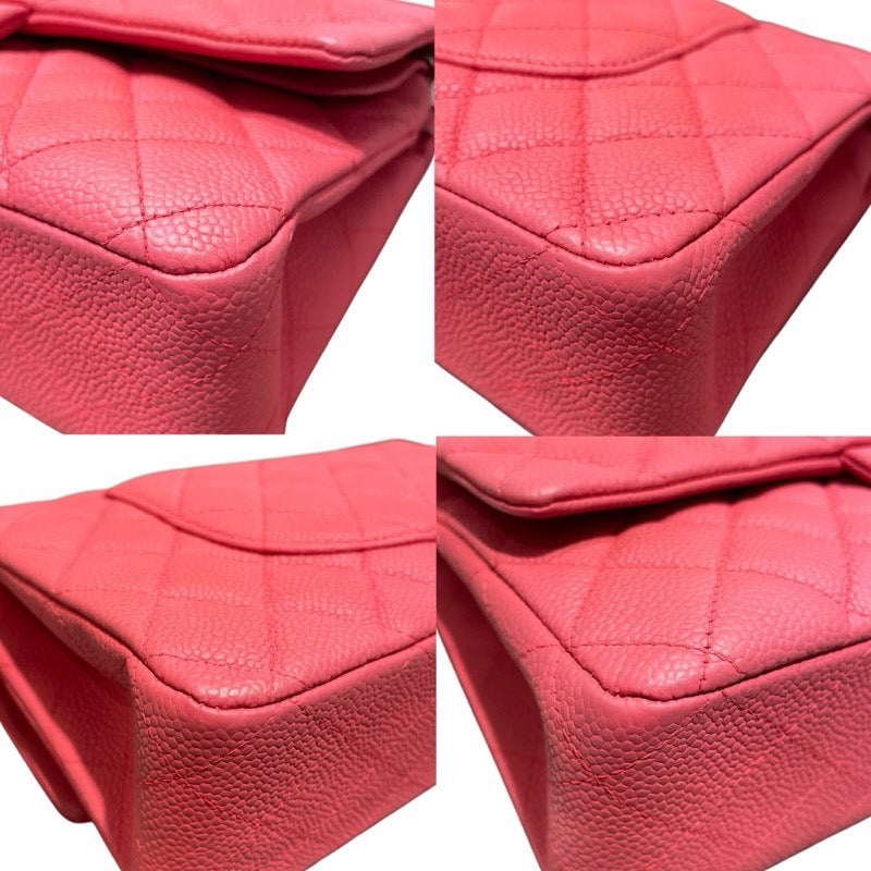 シャネル CHANEL マトラッセ25 A01112 ピンク　SV金具 キャビアスキン レディース ショルダーバッグ