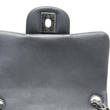 シャネル CHANEL ミニマトラッセ18 A35200 グレー　SV金具 キャビアスキン レディース ショルダーバッグ