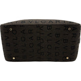 ブルガリ BVLGARI ロゴマニア ハンドバッグ ブラウン ロゴマニアキャンバス メンズ ハンドバッグ