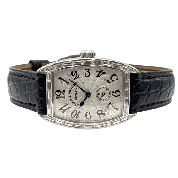 フランク・ミュラー FRANCK MULLER トノウカ―ベックス 1750　S6 BAG シルバー K18WG レディース 腕時計