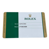 ロレックス ROLEX デイトジャスト28 ホワイトシェル 279381RBR ホワイトシェル PG/SS レディース 腕時計