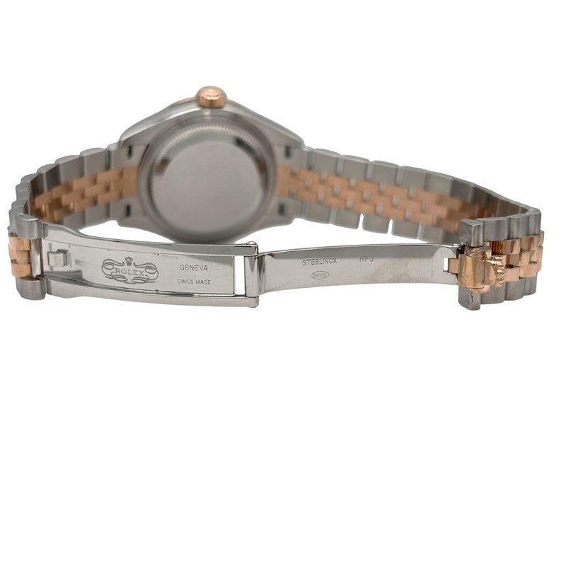 ロレックス ROLEX デイトジャスト28 ホワイトシェル 279381RBR ホワイトシェル PG/SS レディース 腕時計