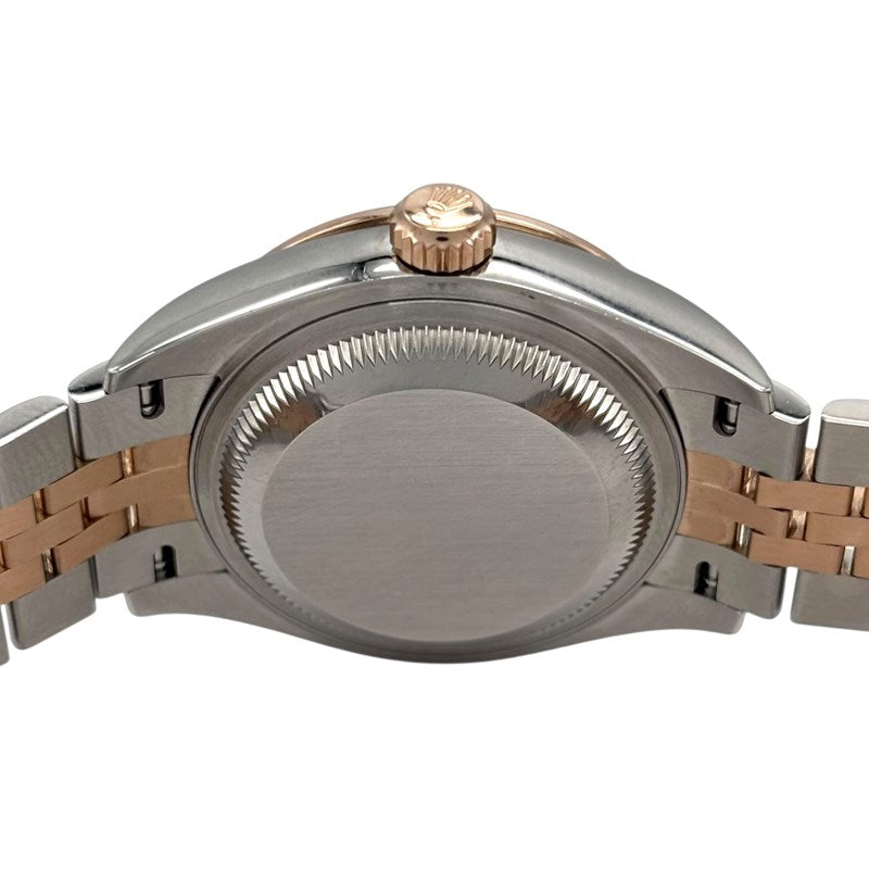 ロレックス ROLEX デイトジャスト28 ホワイトシェル 279381RBR ホワイトシェル PG/SS レディース 腕時計