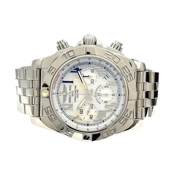 ブライトリング BREITLING クロノマット44 ホワイトシェル AB011012/A773 ホワイトシェル SS メンズ 腕時計