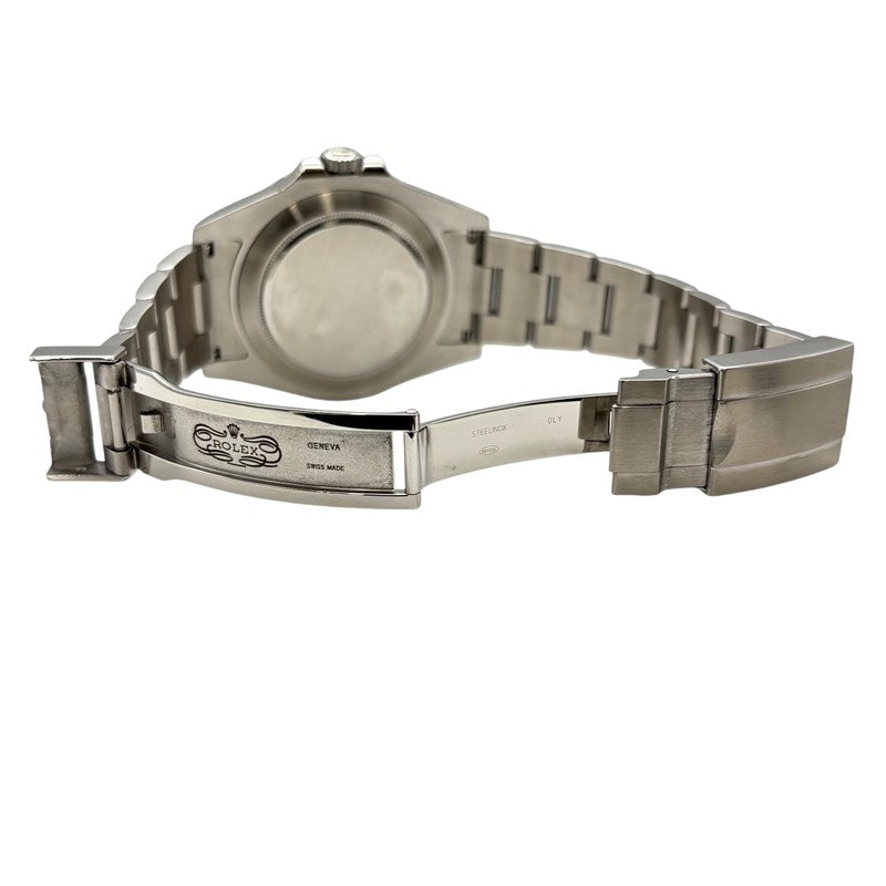 ロレックス ROLEX エクスプローラー2 216570 ブラック SS メンズ 腕時計