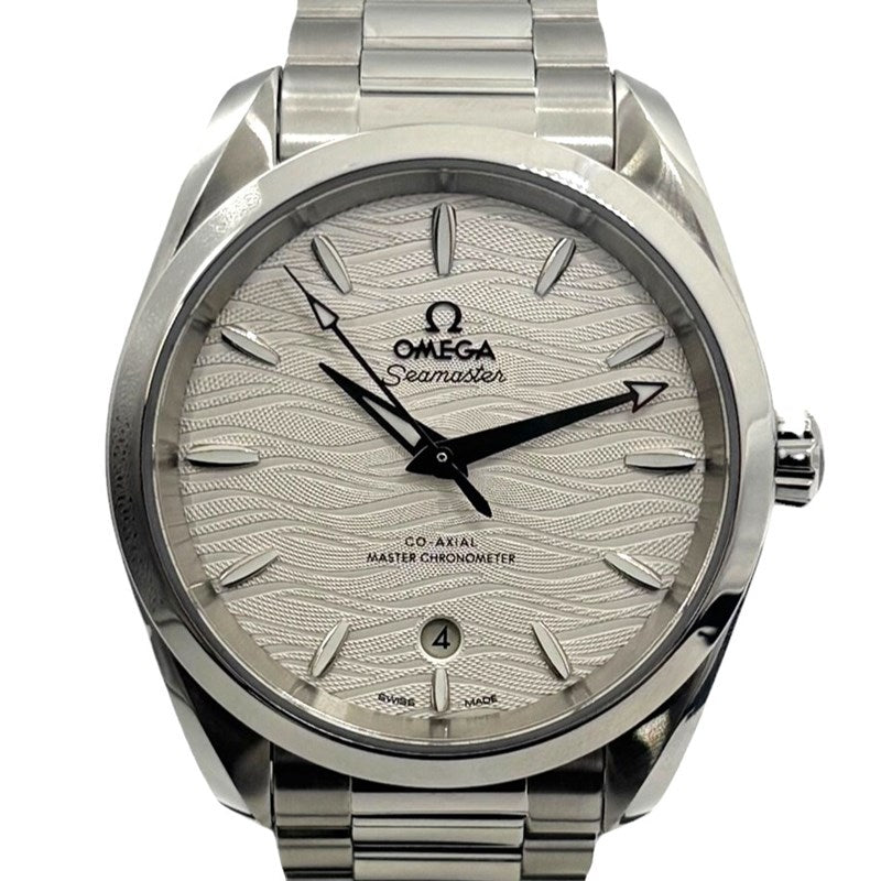オメガ OMEGA シーマスター アクアラテ コーアクシャル マスタークロノメーター 220.10.38.20.02.003 シルバー SS メンズ 腕時計