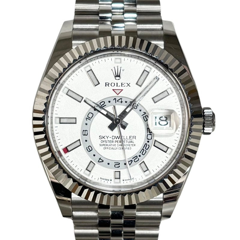 ロレックス ROLEX スカイドゥエラー 336934 ホワイト WG/SS メンズ 腕時計