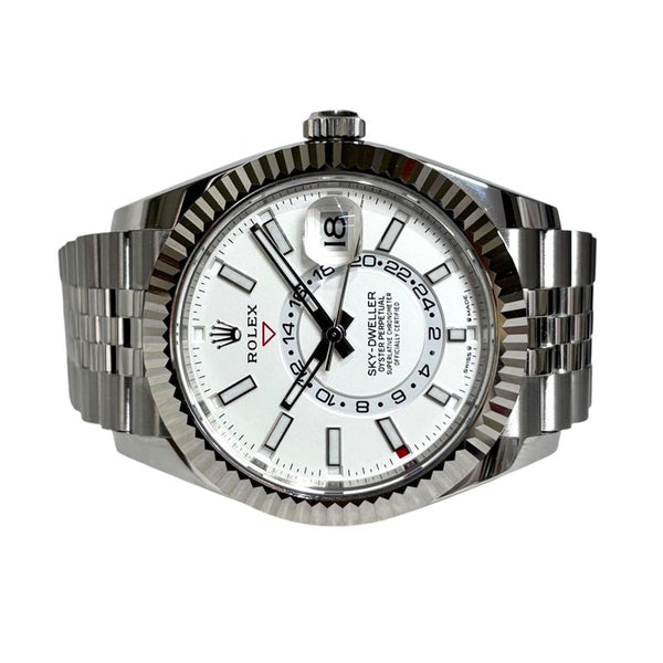 ロレックス ROLEX スカイドゥエラー 336934 ホワイト WG/SS メンズ 腕時計
