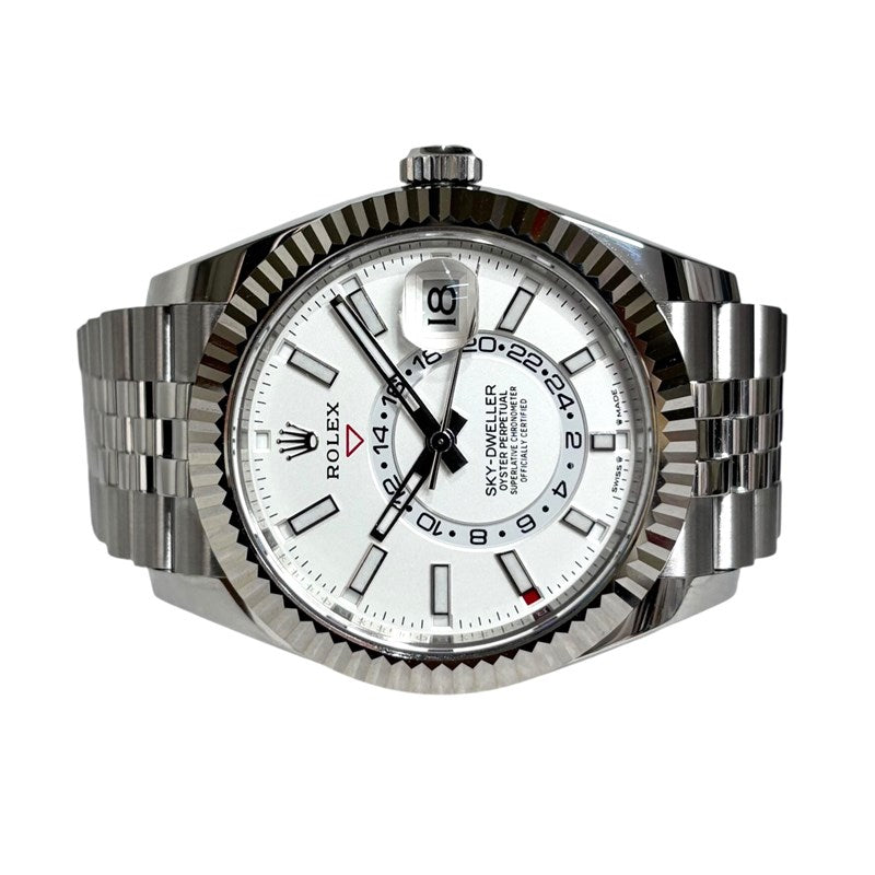 ロレックス ROLEX スカイドゥエラー 336934 ホワイト WG/SS メンズ 腕時計