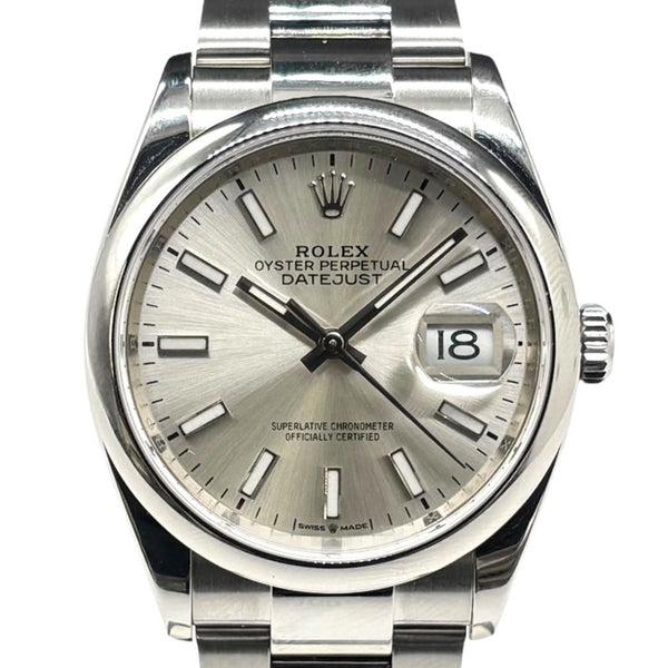 ロレックス ROLEX デイトジャスト36 126200 シルバー SS メンズ 腕時計