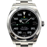 ロレックス ROLEX エアキング 116900 ブラック SS メンズ 腕時計