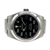 ロレックス ROLEX エアキング 116900 ブラック SS メンズ 腕時計