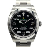 ロレックス ROLEX エアキング 116900 ブラック SS メンズ 腕時計