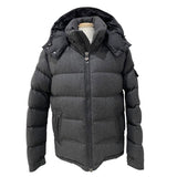モンクレール MONCLER MONTGENEVRE ダウンジャケット グレー ウール メンズ ダウンジャケット