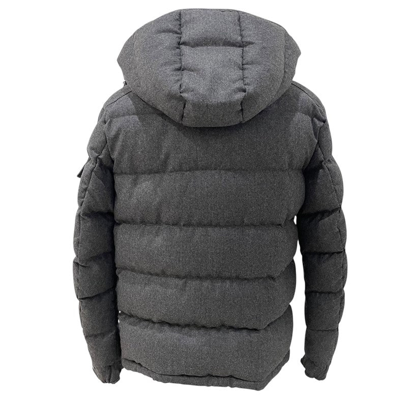 モンクレール MONCLER MONTGENEVRE ダウンジャケット グレー ウール メンズ ダウンジャケット