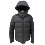 モンクレール MONCLER MONTGENEVRE ダウンジャケット グレー ウール メンズ ダウンジャケット