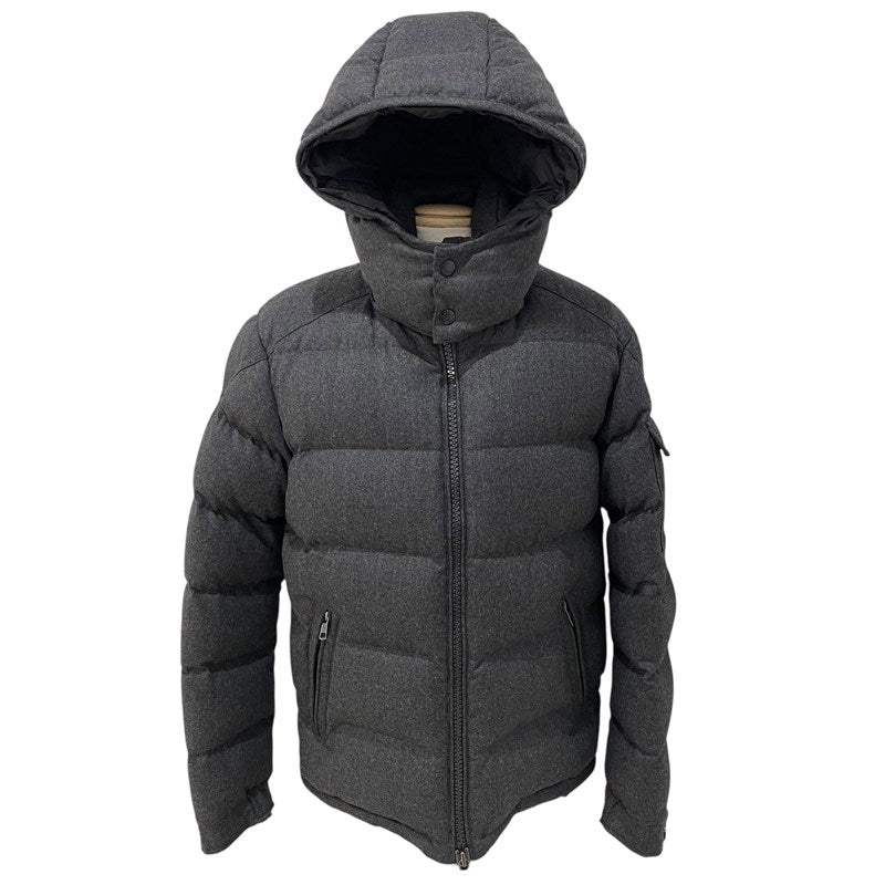 モンクレール MONCLER MONTGENEVRE ダウンジャケット グレー ウール メンズ ダウンジャケット