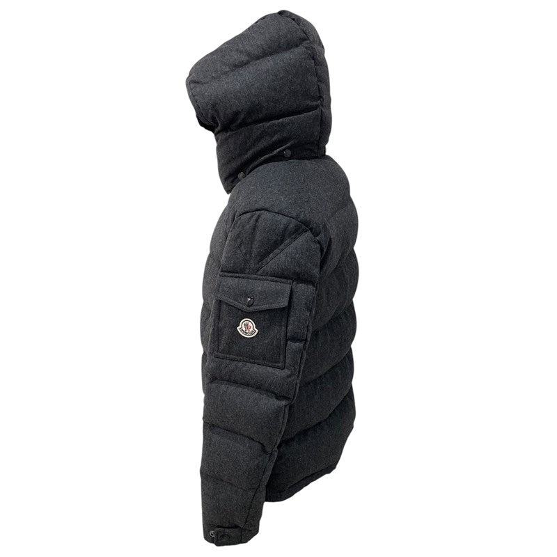 モンクレール MONCLER MONTGENEVRE ダウンジャケット グレー ウール メンズ ダウンジャケット